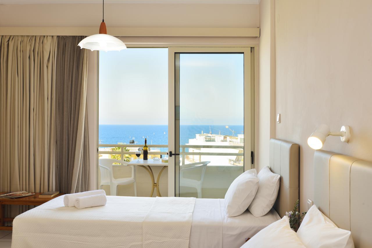 Irene Hotel Chrissi Akti Chania Exterior foto