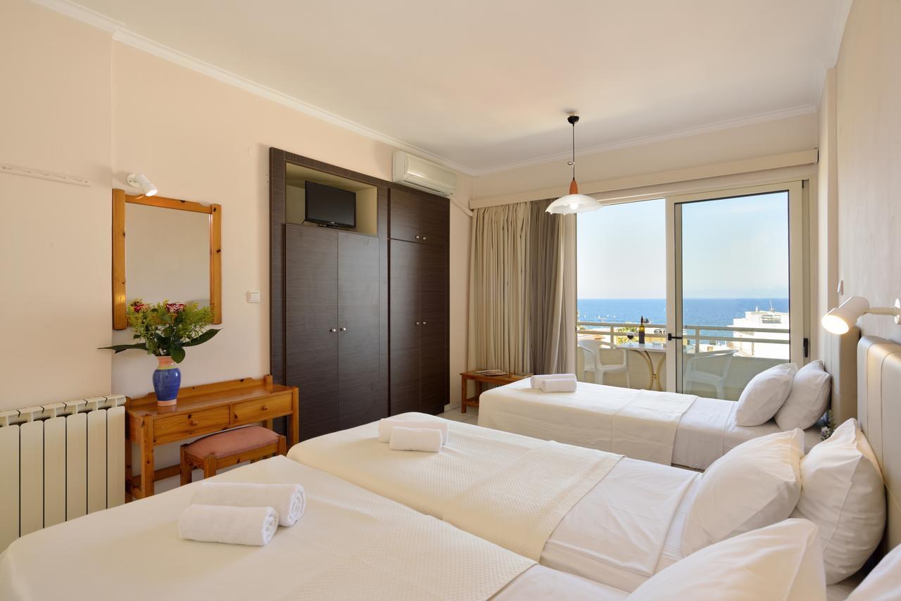 Irene Hotel Chrissi Akti Chania Exterior foto
