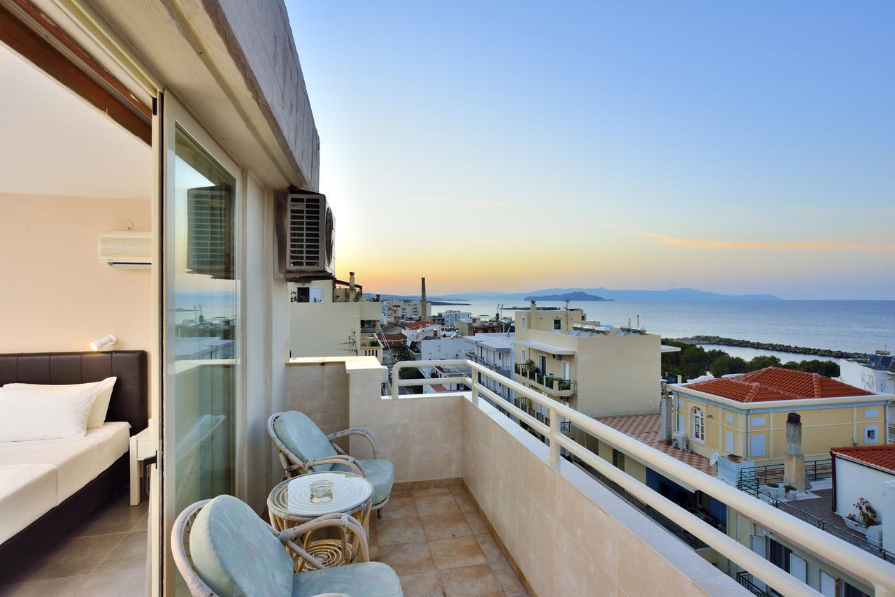 Irene Hotel Chrissi Akti Chania Exterior foto