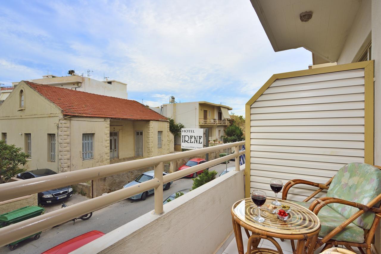 Irene Hotel Chrissi Akti Chania Exterior foto