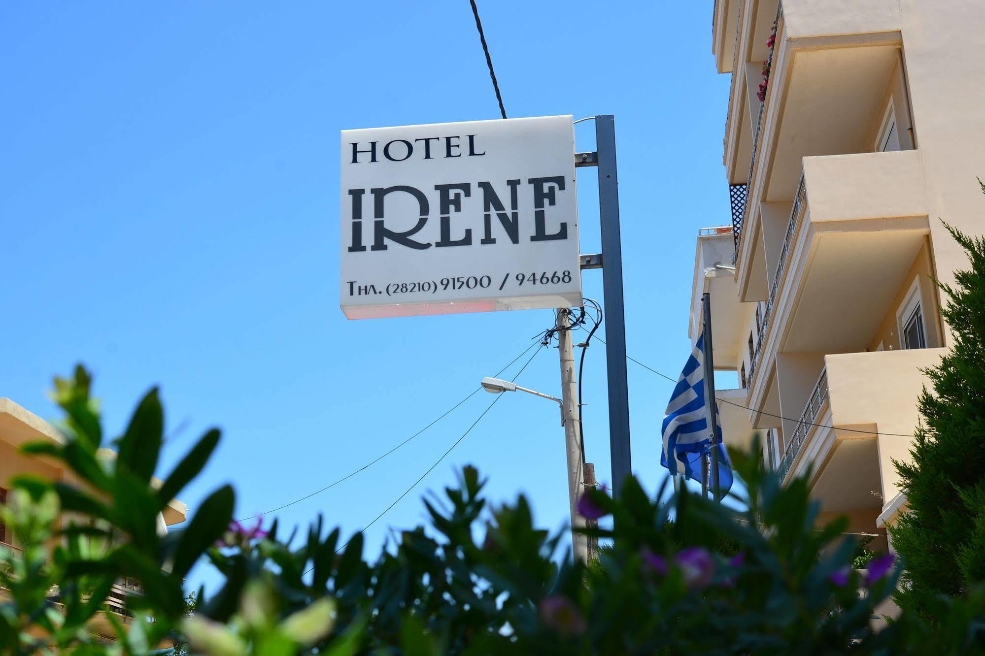 Irene Hotel Chrissi Akti Chania Exterior foto