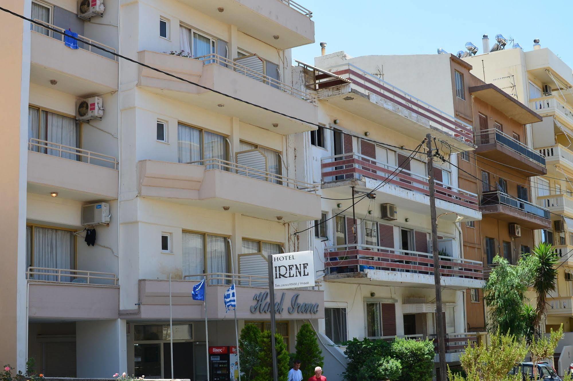 Irene Hotel Chrissi Akti Chania Exterior foto