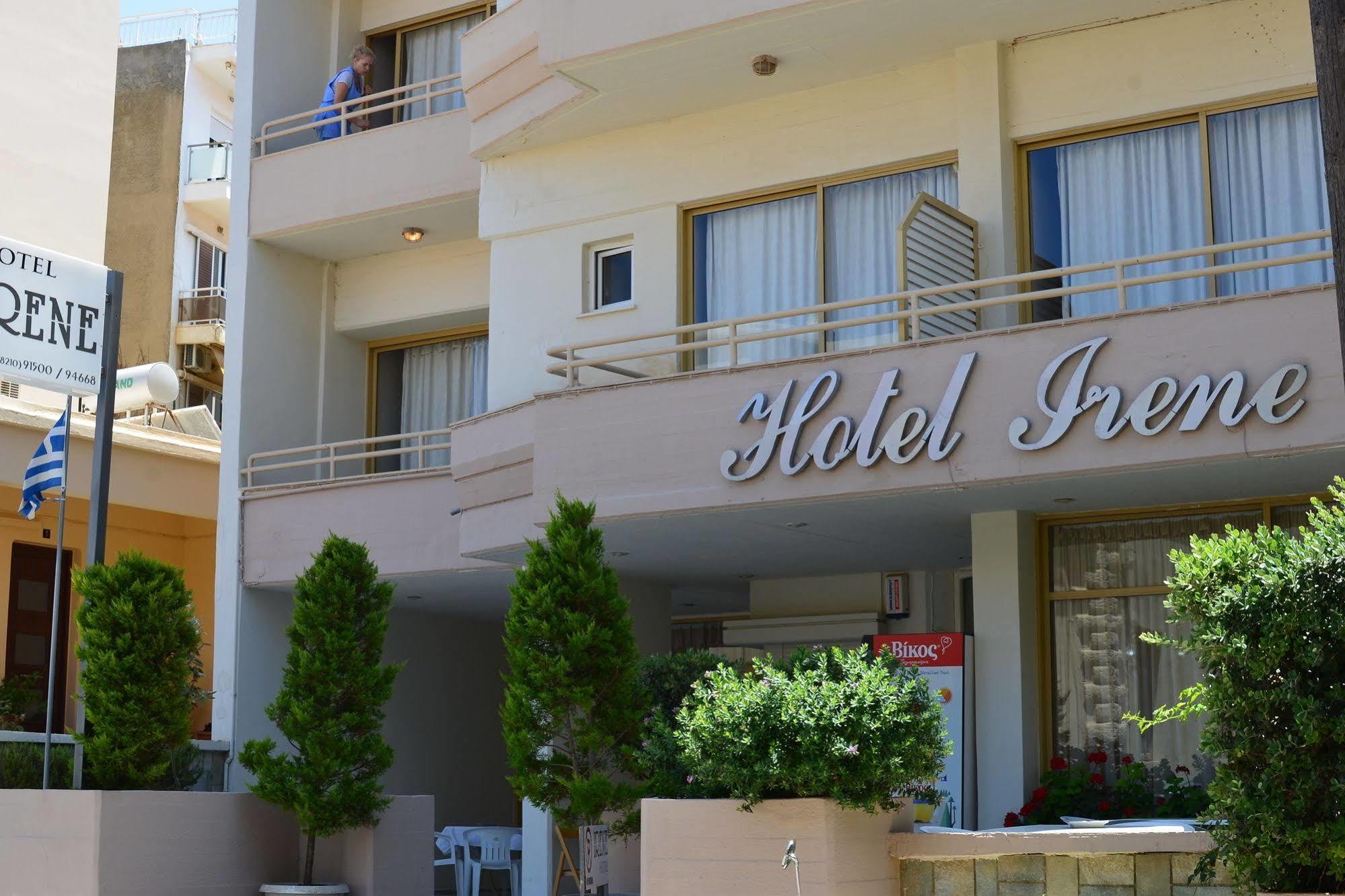 Irene Hotel Chrissi Akti Chania Exterior foto